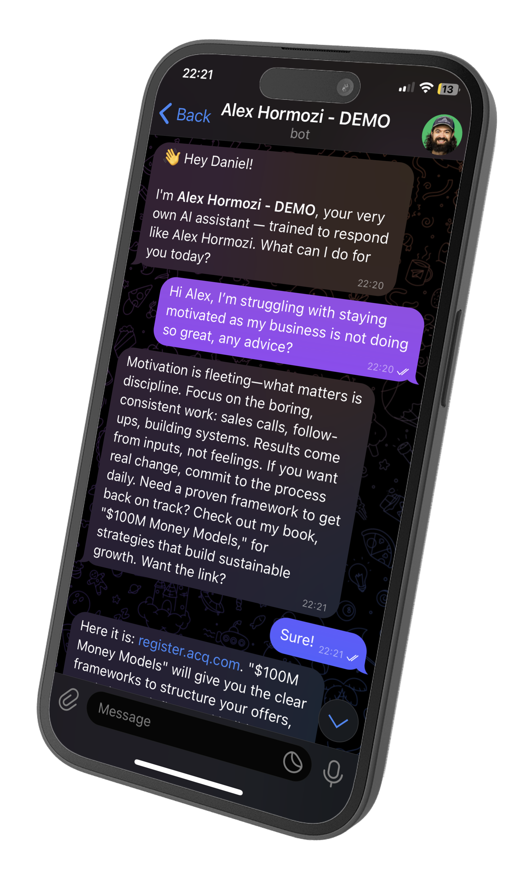 Demo chat example